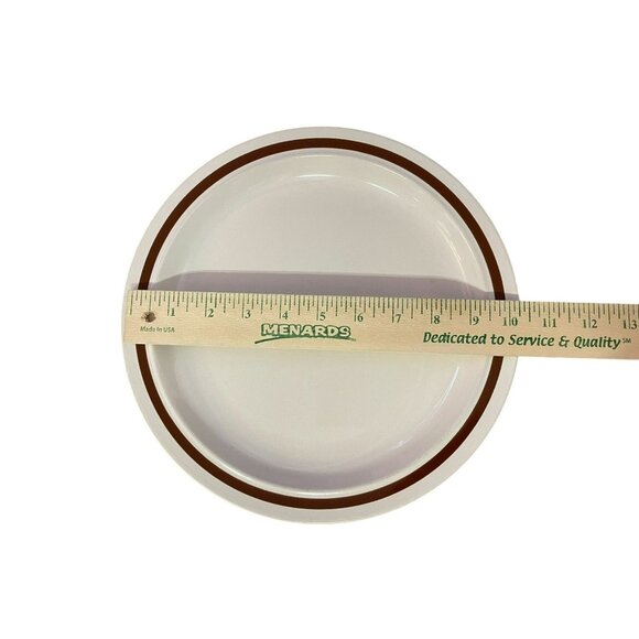 Vintage Four Seasons Clearbrook Plate Used Replacement Brown Cream Japan - Picture 6 of 12